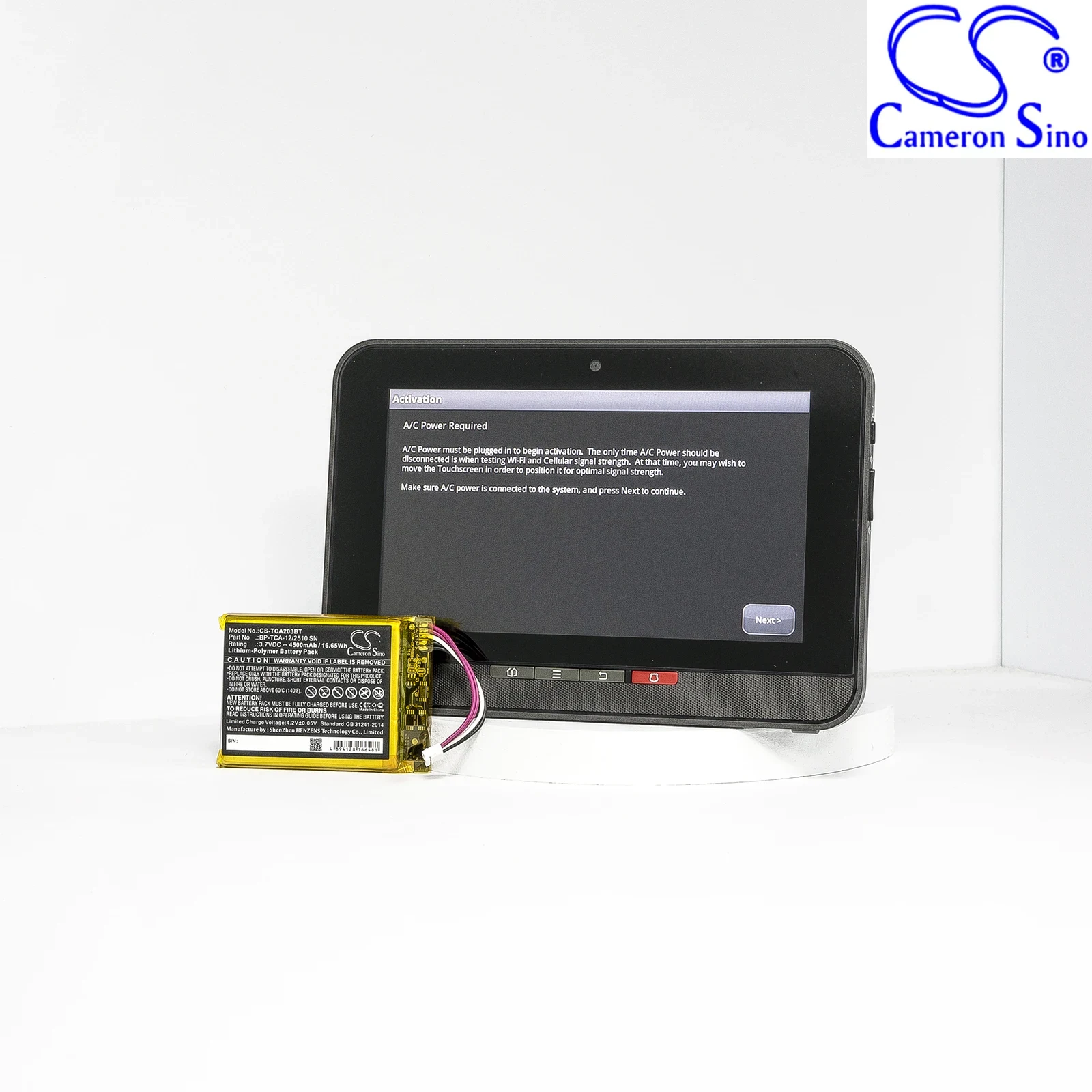 Home Security Battery Replacement - Batteria di ricambio CS per Xfinity,