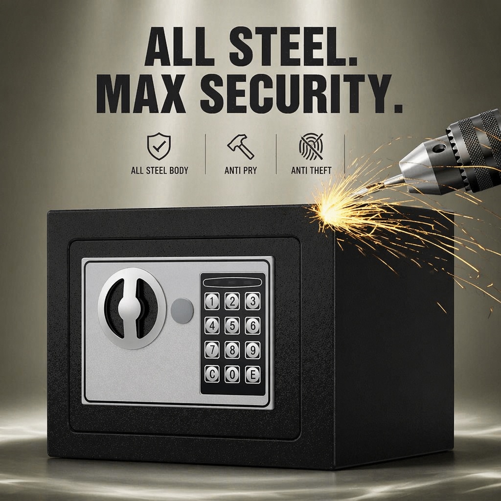 Cassaforte Elettronica Digital - Home Security Box recensione e prezzo