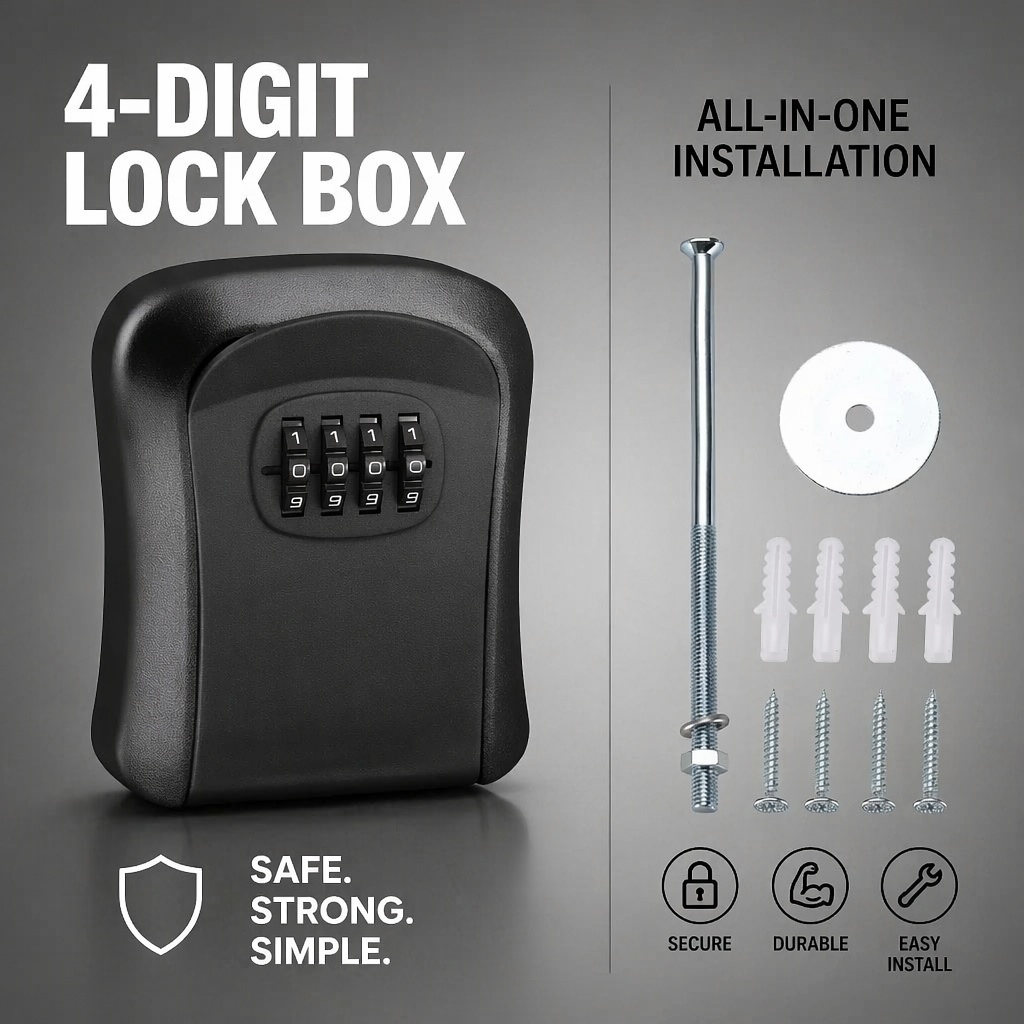 Cassetta Portachiavi da Parete - Home Security Box recensione e prezzo